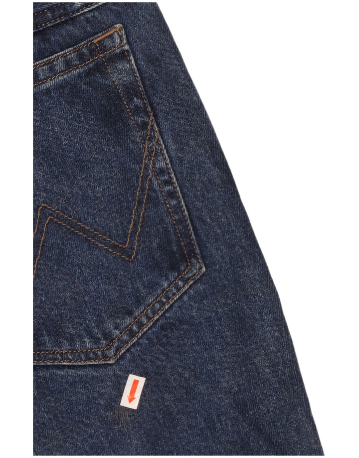 WRANGLER Herre Regular Fit Straight Jeans W36 L30 Blå Bomuld
