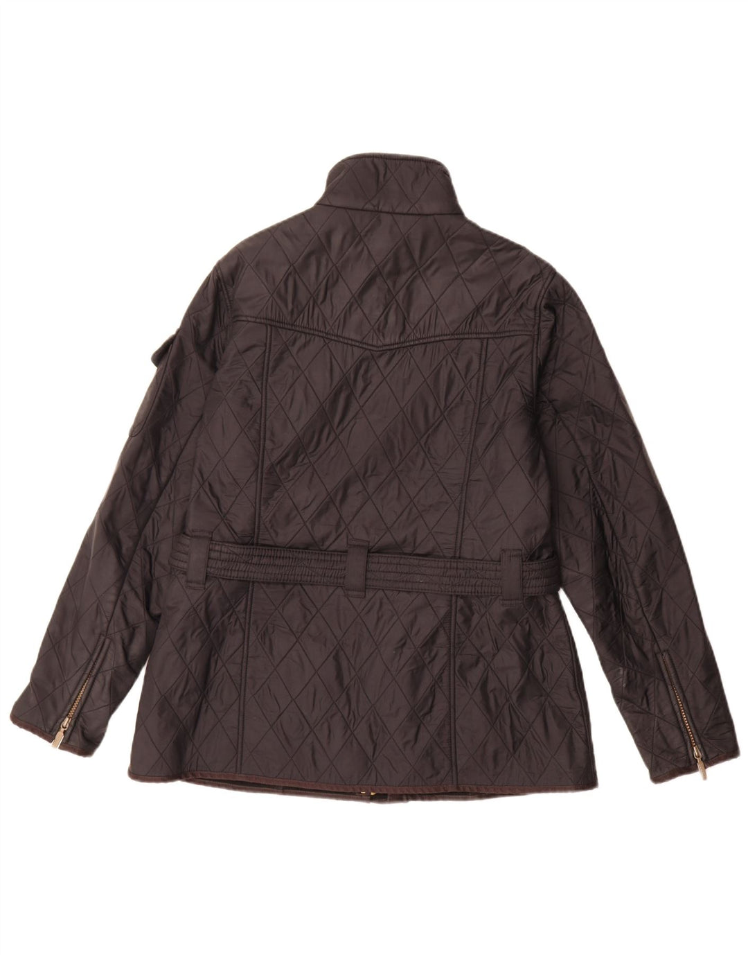 Barbour Quiltet jakke til kvinder UK 14 Large Sort