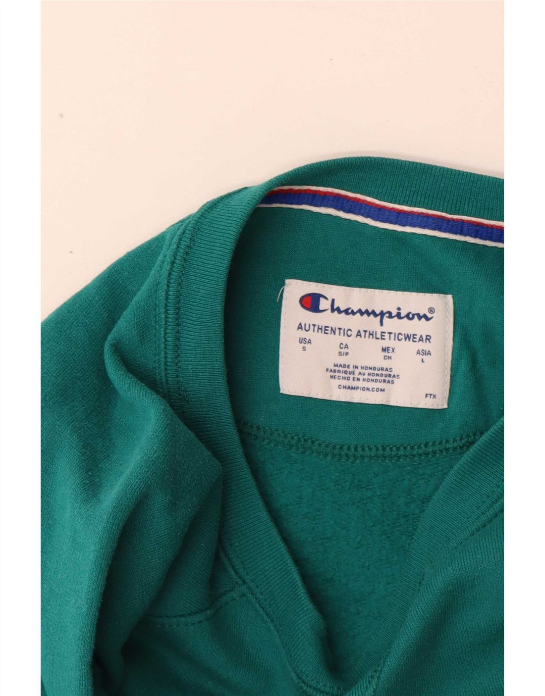 Champion Herre Grafisk Sweatshirt Jumper Lille Grøn Polyester