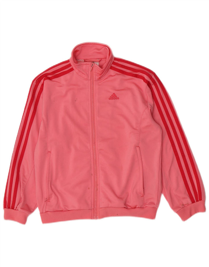 Adidas Pige Træningsdragt Topjakke 9-10 År Pink Polyester