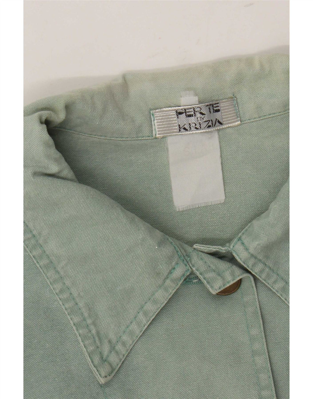 Perte by Krizia Womens Utility Jacket UK 16 Large Green
