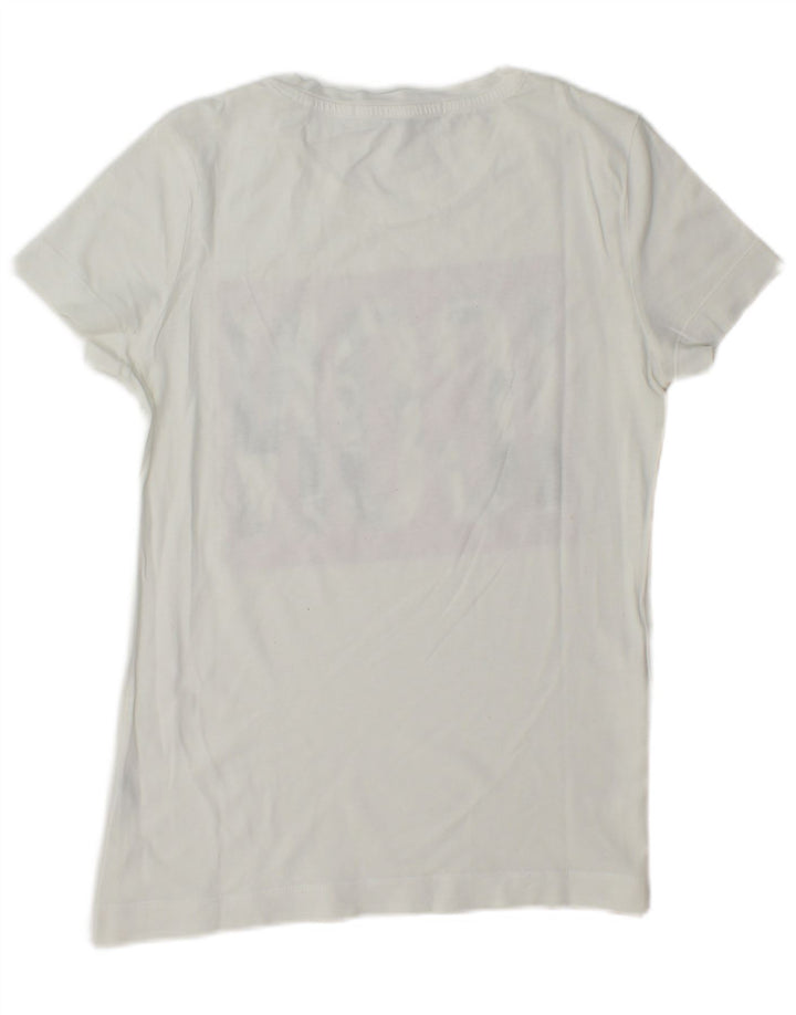 Guess Grafisk T-shirt top til kvinder UK 14 Medium White
