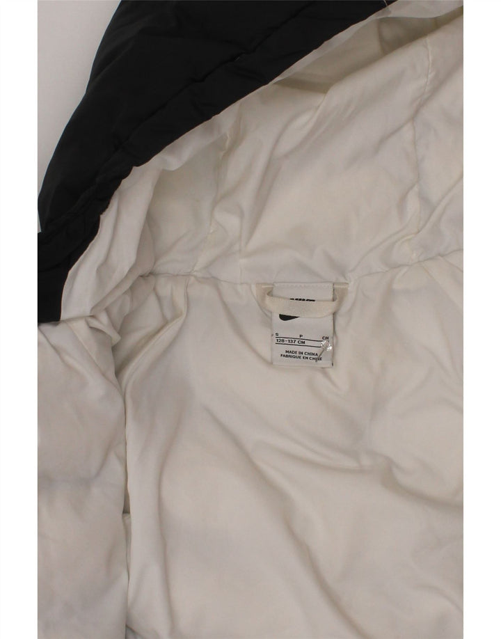 Nike Piger Polstret Hættejakke 8-9 år Lille Sort Polyester