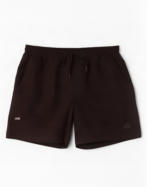 Adidas sportsshorts til kvinder UK 10 Small Black Polyester