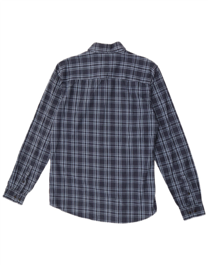 Jack & Jones Herre Slim Fit Flanellskjorte Medium Navy Blue Check
