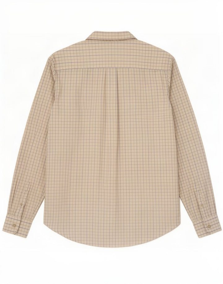 Tommy Hilfiger Herre Custom Fit skjorte lille hvid ternet