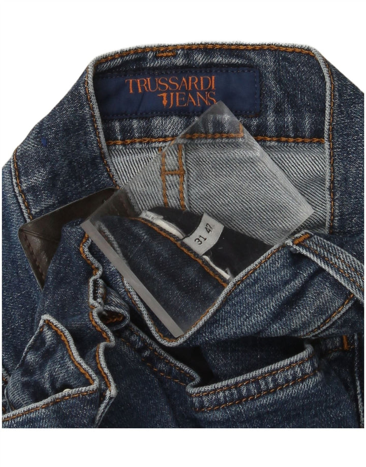 TRUSSARDI Lige jeans til kvinder W31 L28 Blå