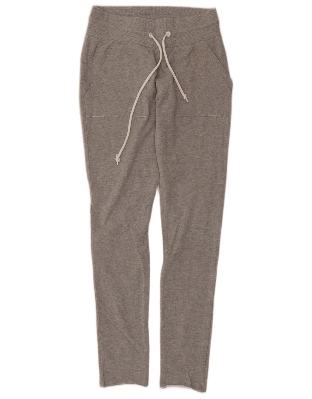 Adidas træningsdragtsbukser til kvinder UK 8/10 Small Grey Flecked Polyester