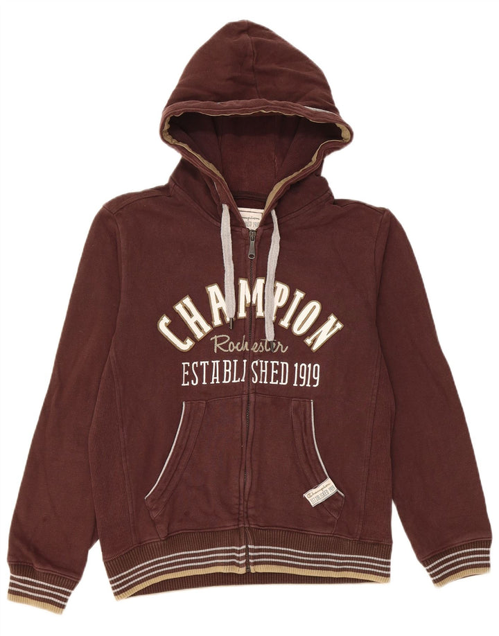 CHAMPION Dame Rochester Oversized hættetrøje med lynlås UK 10 Lille Brun