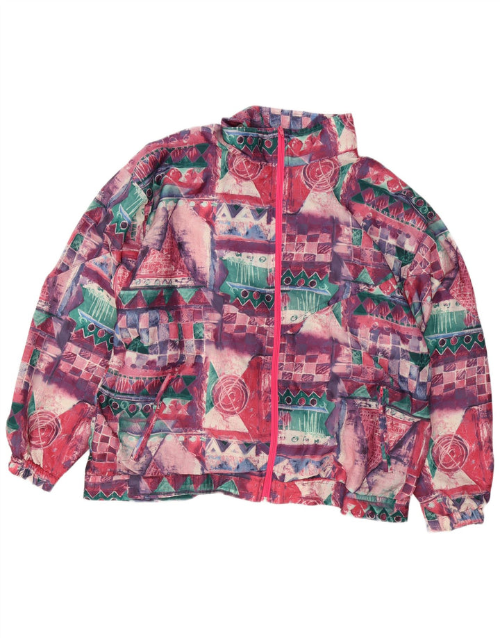 Tactel Træningsdragt til mænd Topjakke XL Flerfarvet Patchwork Polyamid Retro
