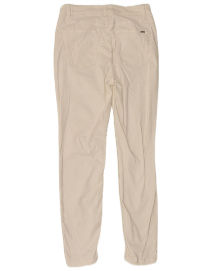 Massimo Dutti Dame Slim Casual Bukser EU 40 Medium W28 L28 Hvid
