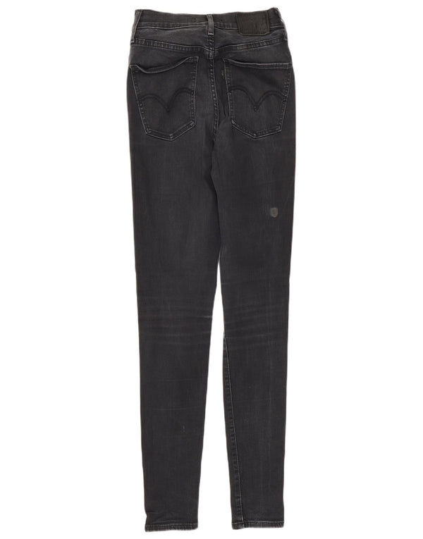 Levi's Dame Mile High Skinny Jeans W26 L28 Grå