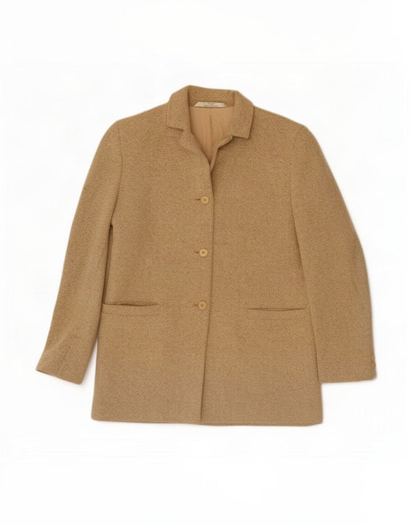 Marks & Spencer Dame St. Michael Blazer Jacket UK 12 Medium Beige