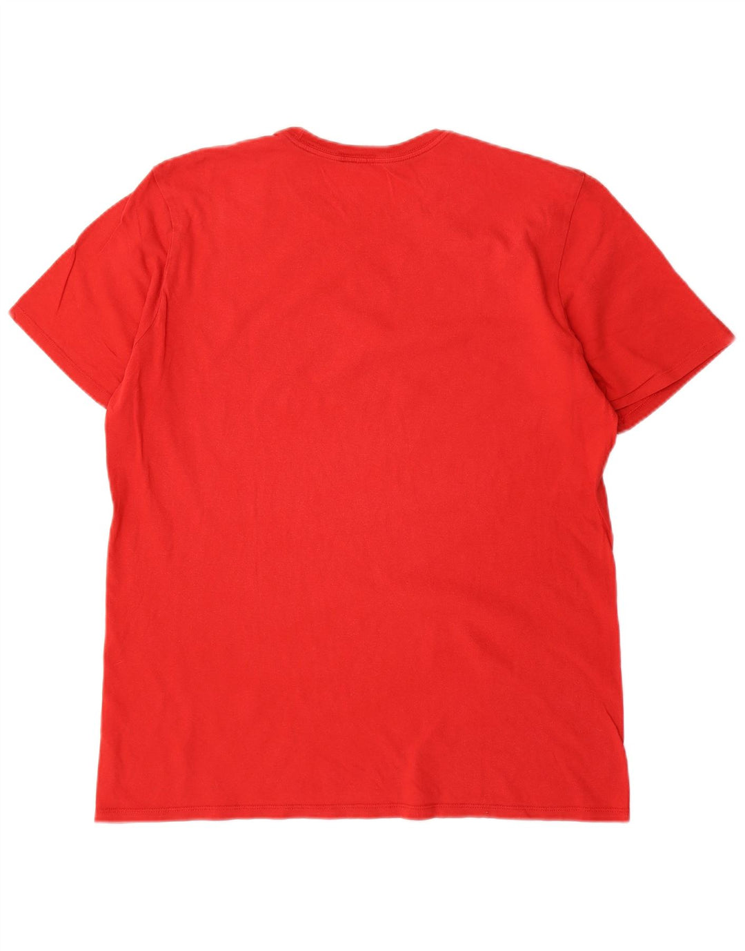 Nike Herre Athletic Cut Grafisk T-Shirt Top Stor Rød