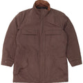Trussardi Jeans Dame Parka Jakke IT 52 2XL Grå Polyamid