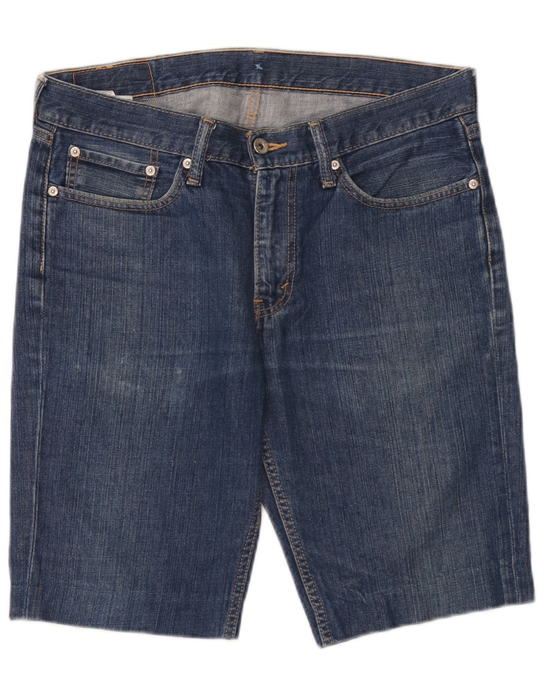 Levi's Herre 514 denimshorts W32 mellemblå bomuld