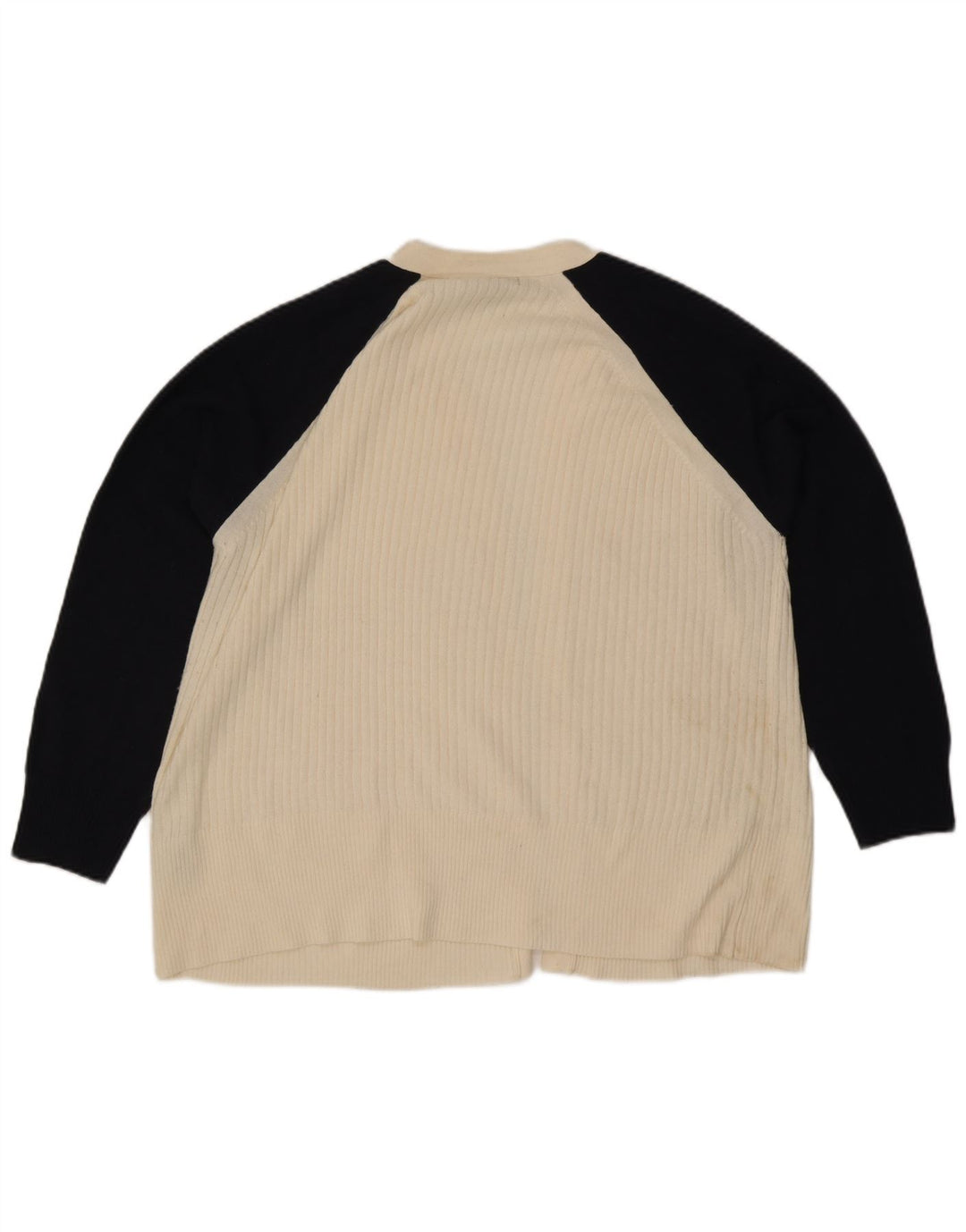 Marks & Spencer Dame oversized cardigan sweater UK 18 XL Hvid