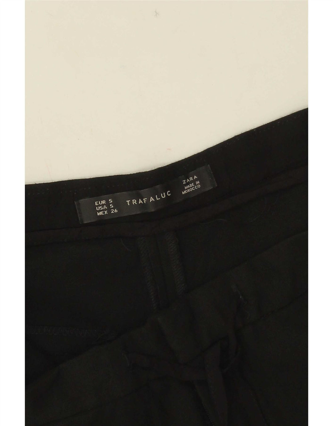 Zara Hot Pants til kvinder Small W26 Sort