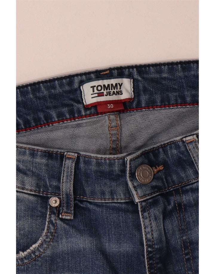 Tommy Hilfiger Herre Relaxed Fit denimshorts W30 Medium Blue Cotton