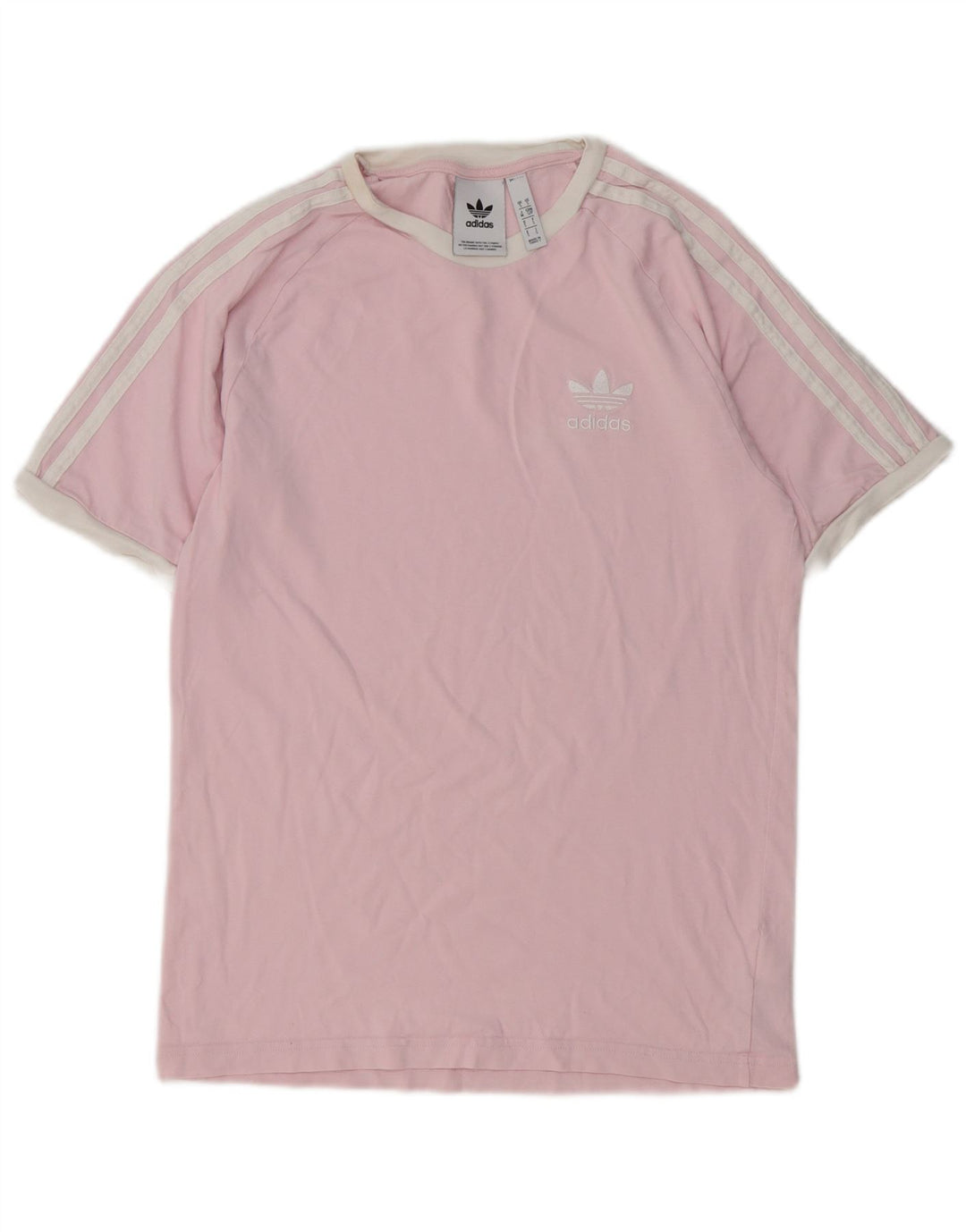 Adidas Herre T-Shirt Top Lille Pink Bomuld
