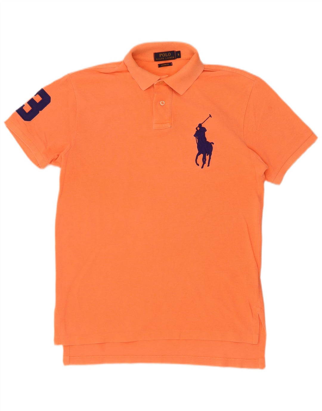 Polo Ralph Lauren Herre Custom Fit skjorte lille orange bomuld