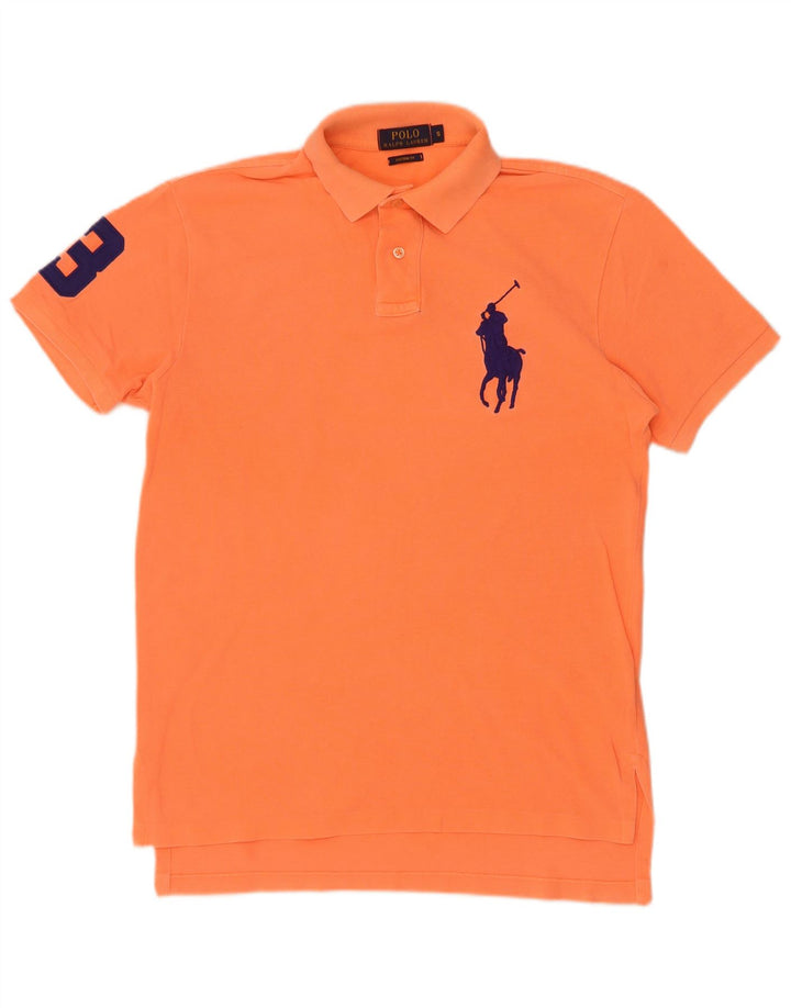 Polo Ralph Lauren Herre Custom Fit skjorte lille orange bomuld