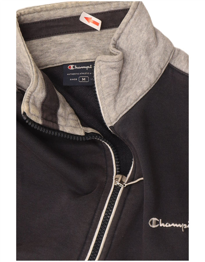 Champion Dame Træningssæt Top Jakke UK 14 Medium Navy Blue Colourblock