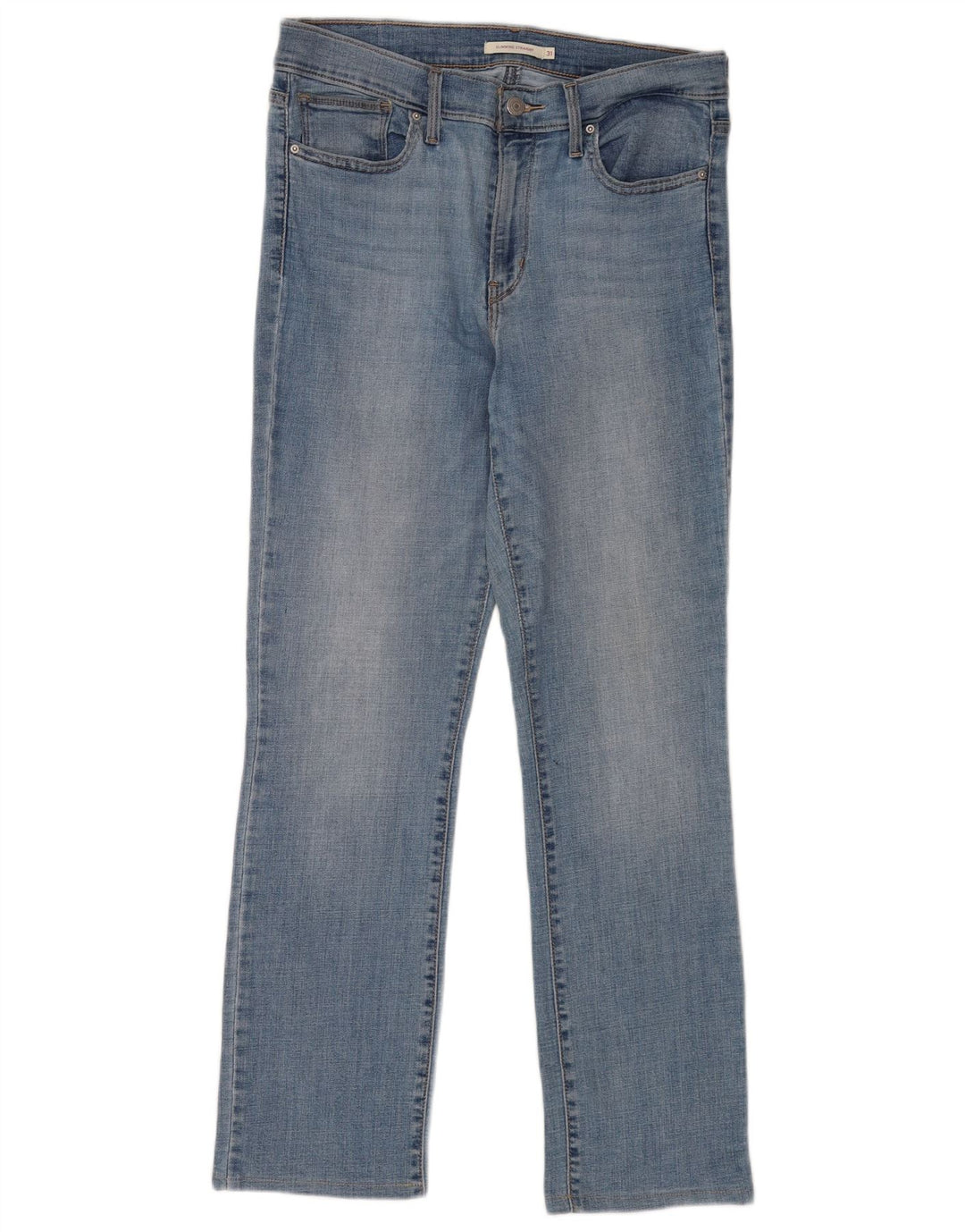 Levi's Slim Jeans til kvinder W31 L32 blå bomuld