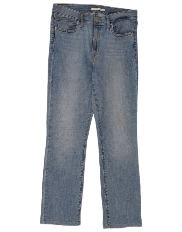 Levi's Slim Jeans til kvinder W31 L32 blå bomuld