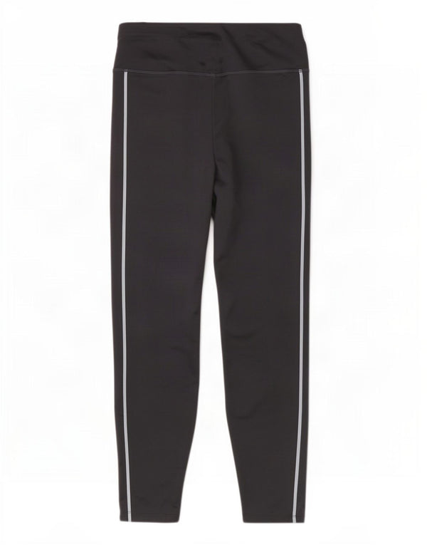 Asics Womens Leggings UK 18 XL Sort Polyester