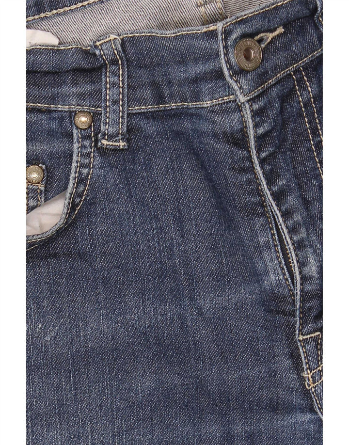 Mustang Dame Bootcut Jeans W32 L32 Marineblå Bomuld