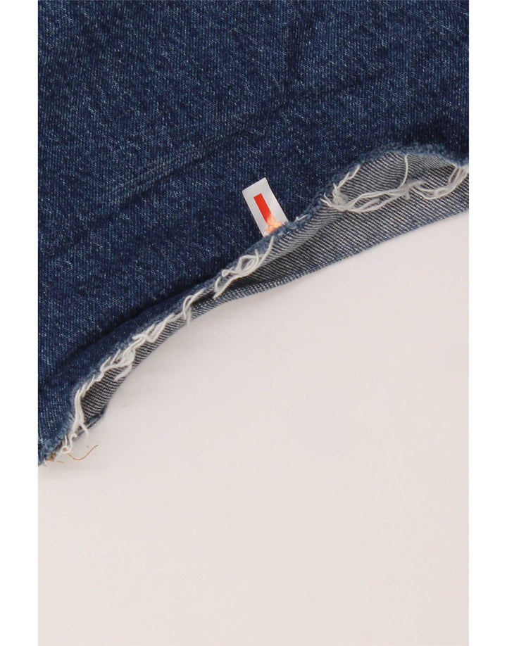 Levi's Womens 501 denimshorts W25 XS blå bomuld