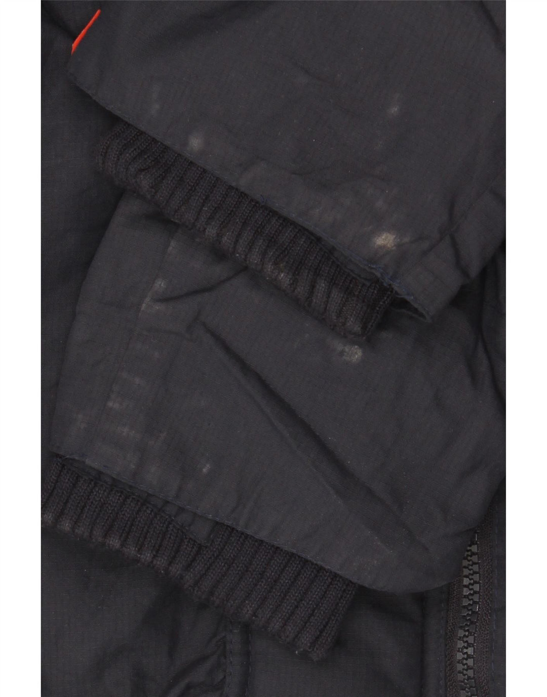 SUPERDRY Herre The Windcheater Grafisk regnjakke UK 40 Large Navy Blue
