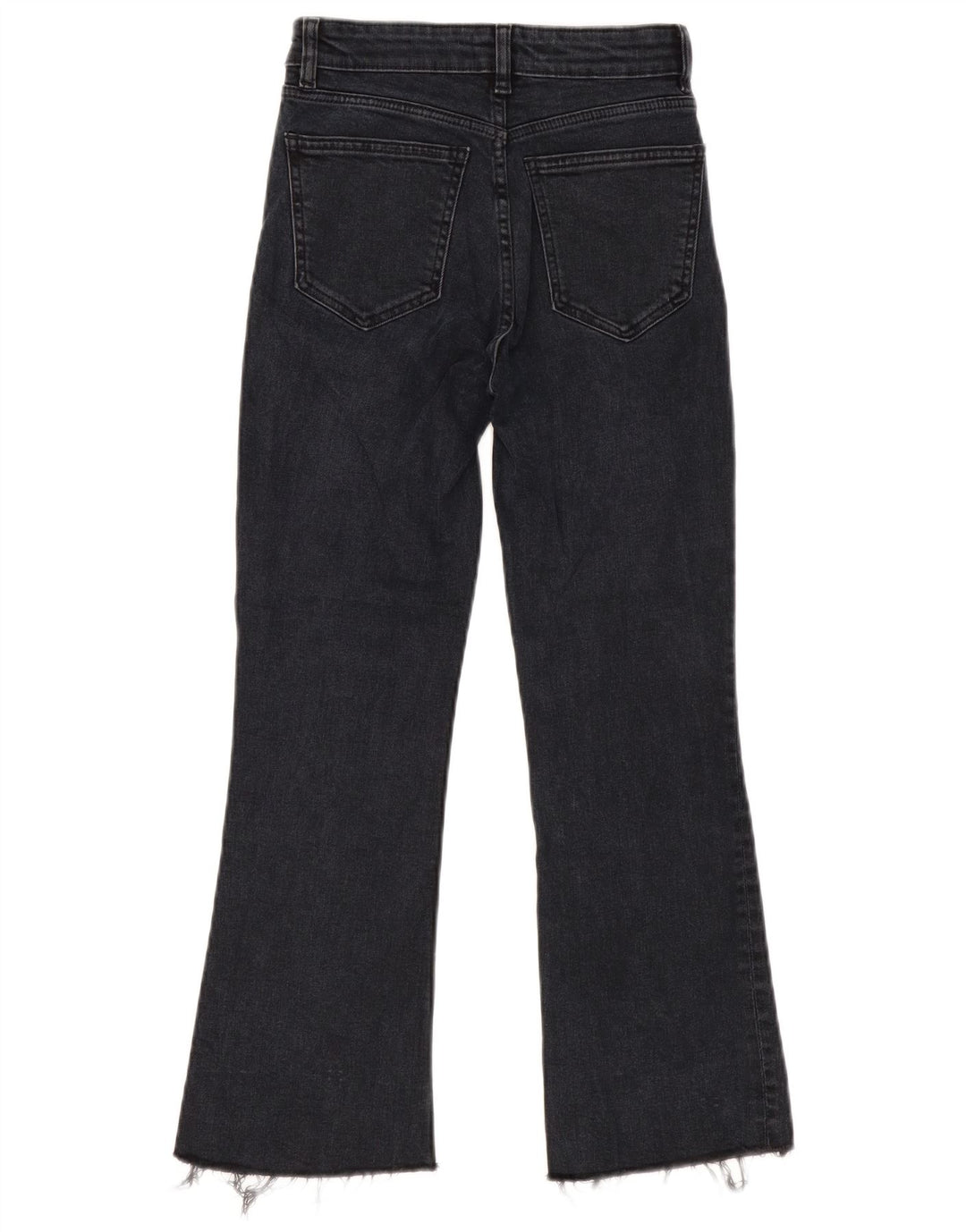 Zara Dame Bootcut Jeans EU 34 2XS W24 L25 Marineblå