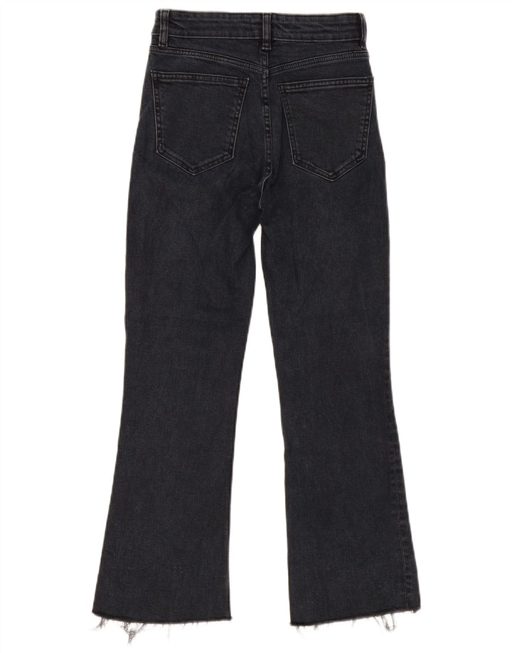 Zara Dame Bootcut Jeans EU 34 2XS W24 L25 Marineblå