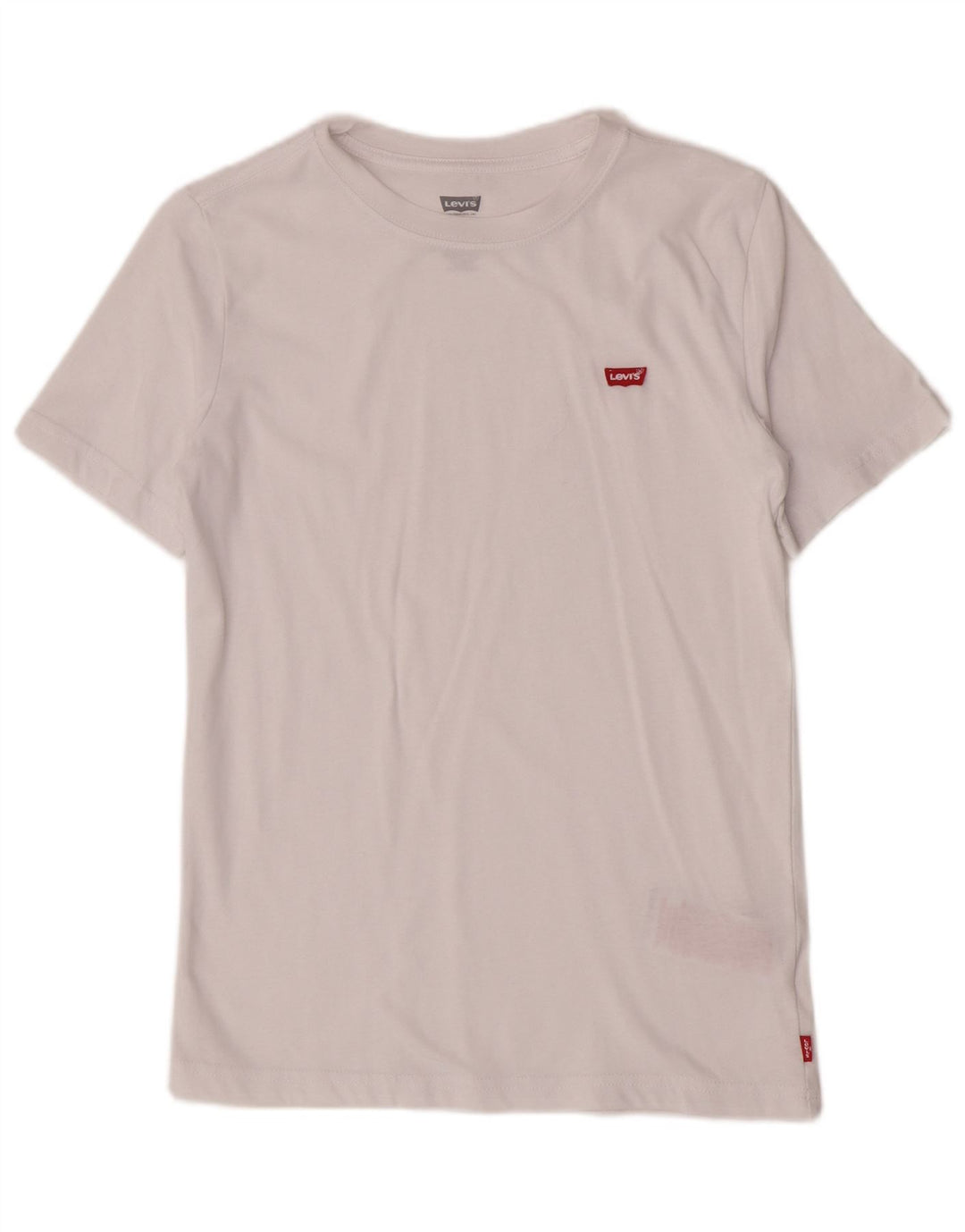 Levi's Boys T-Shirt Top 13-14 År Hvid Bomuld
