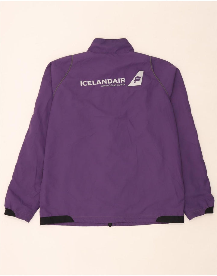 Hummel Herre grafisk træningsdragt Topjakke Stor Lilla Colourblock Polyester