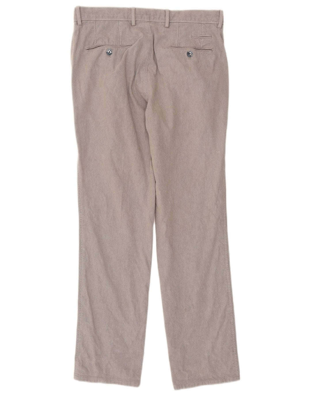 Massimo Dutti Herre Chinobukser EU 38 Small W30 L29 Grå Argyle/Diamond
