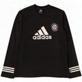 Adidas Herre Climawarm Grafisk Top Langærmet UK 40/42 Medium Sort