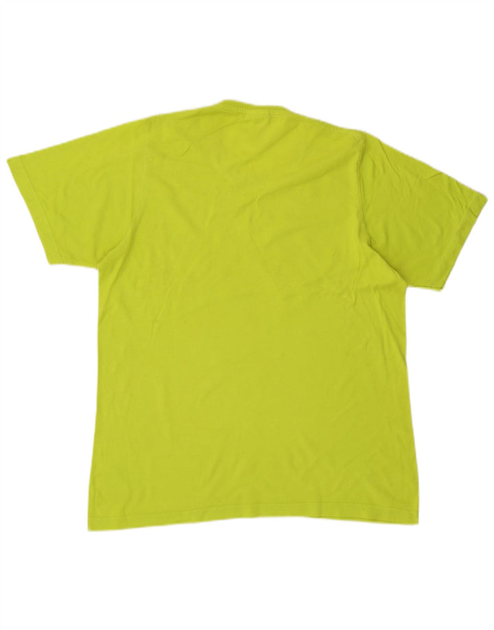 Adidas grafisk T-shirt top mellem grøn bomuld til mænd