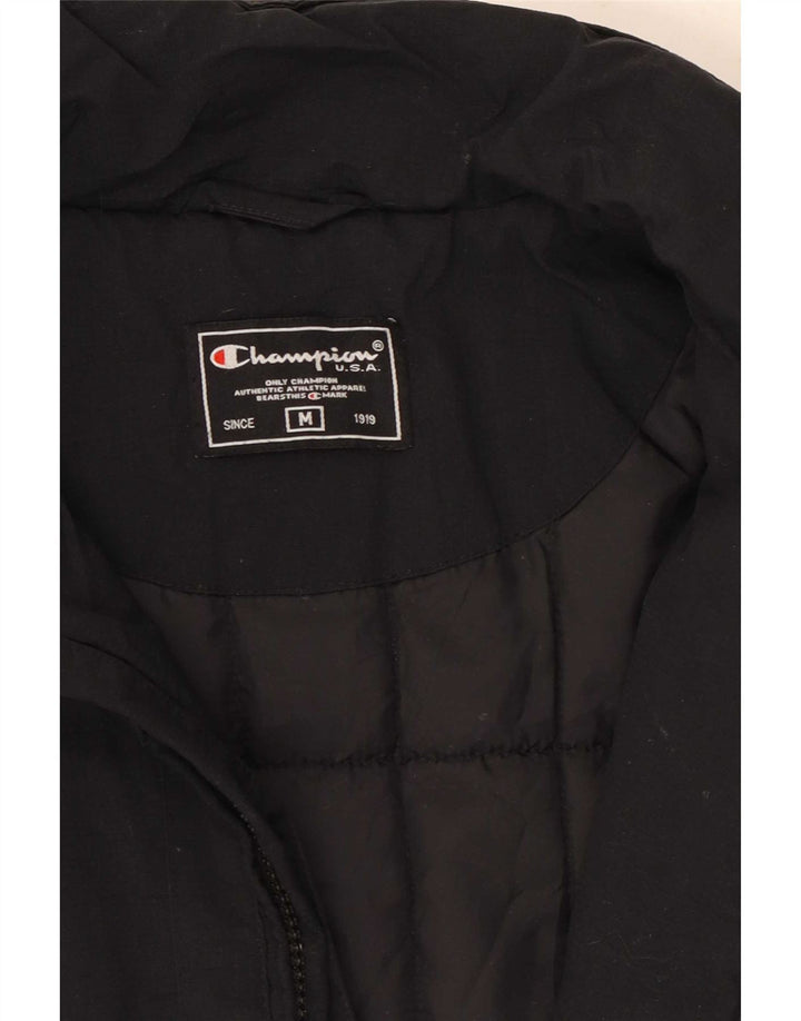 Champion Herre Windbreaker Jacket UK 38 Medium Black