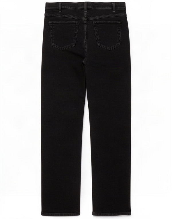 Marks & Spencer Straight Jeans til mænd W38 L31 Sort bomuld