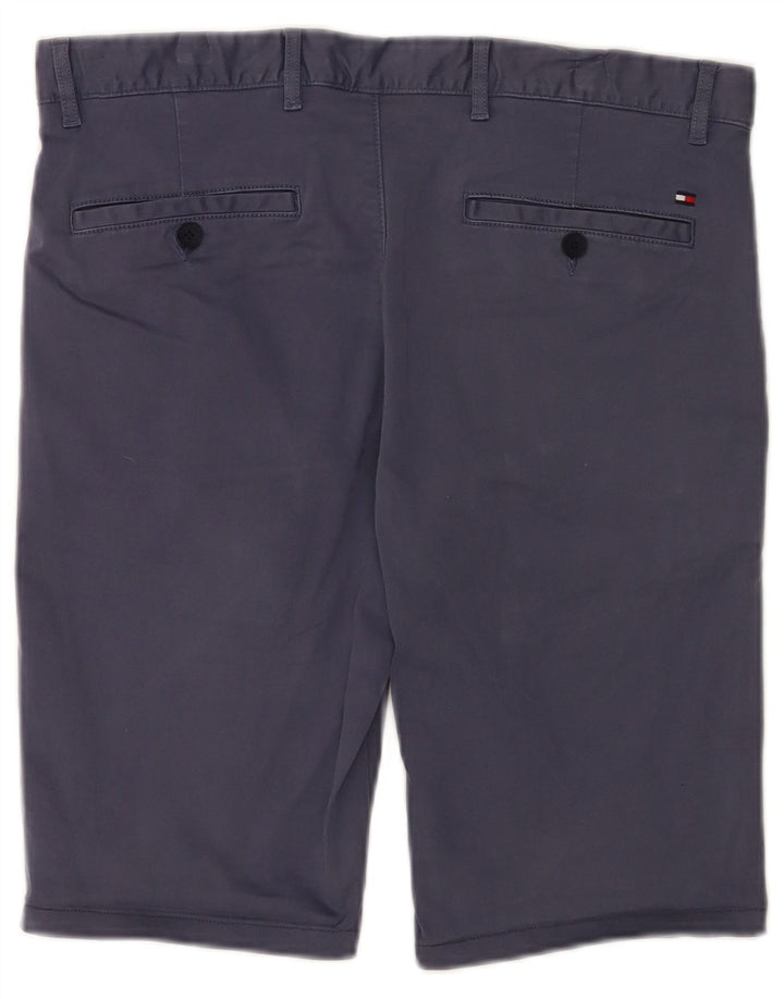 Tommy Hilfiger Herre Chino Shorts W32 Medium Navy Blue Bomuld