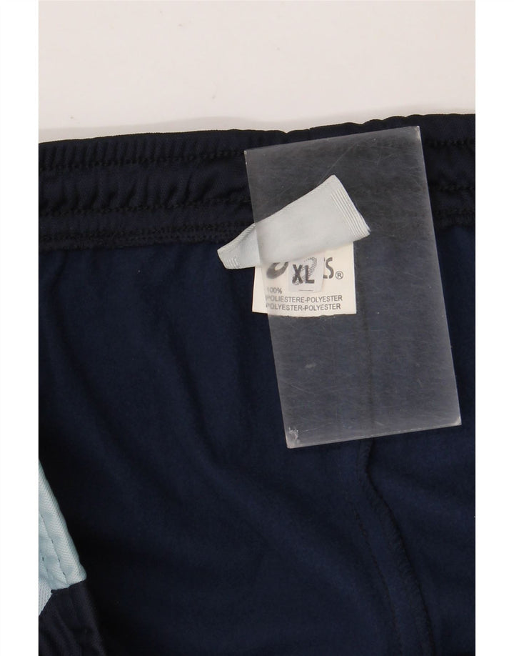 Asics Træningsdragt bukser til mænd XL Marineblå Colourblock Polyester