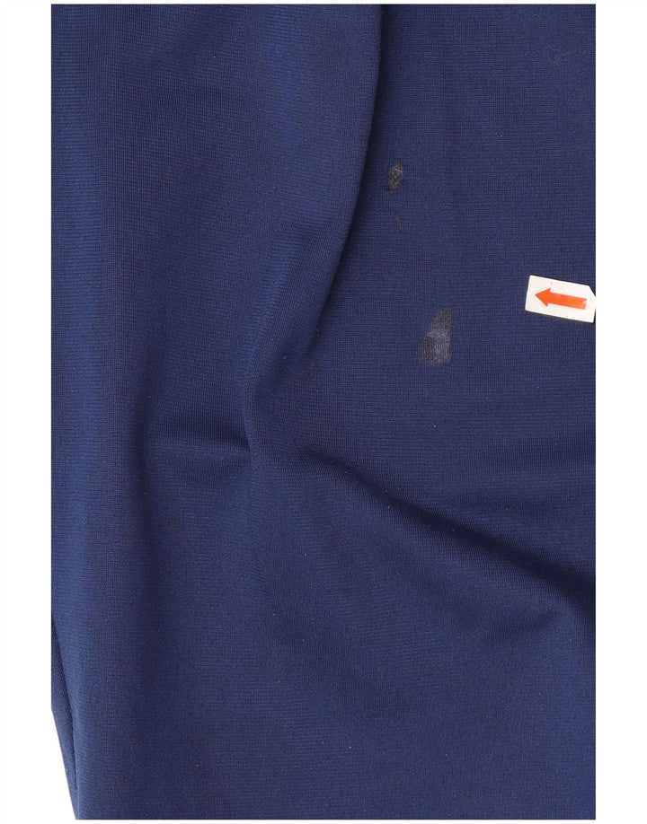 KAPPA Grafisk træningsdragt bukser til mænd 2XL Marineblå Colourblock Polyester