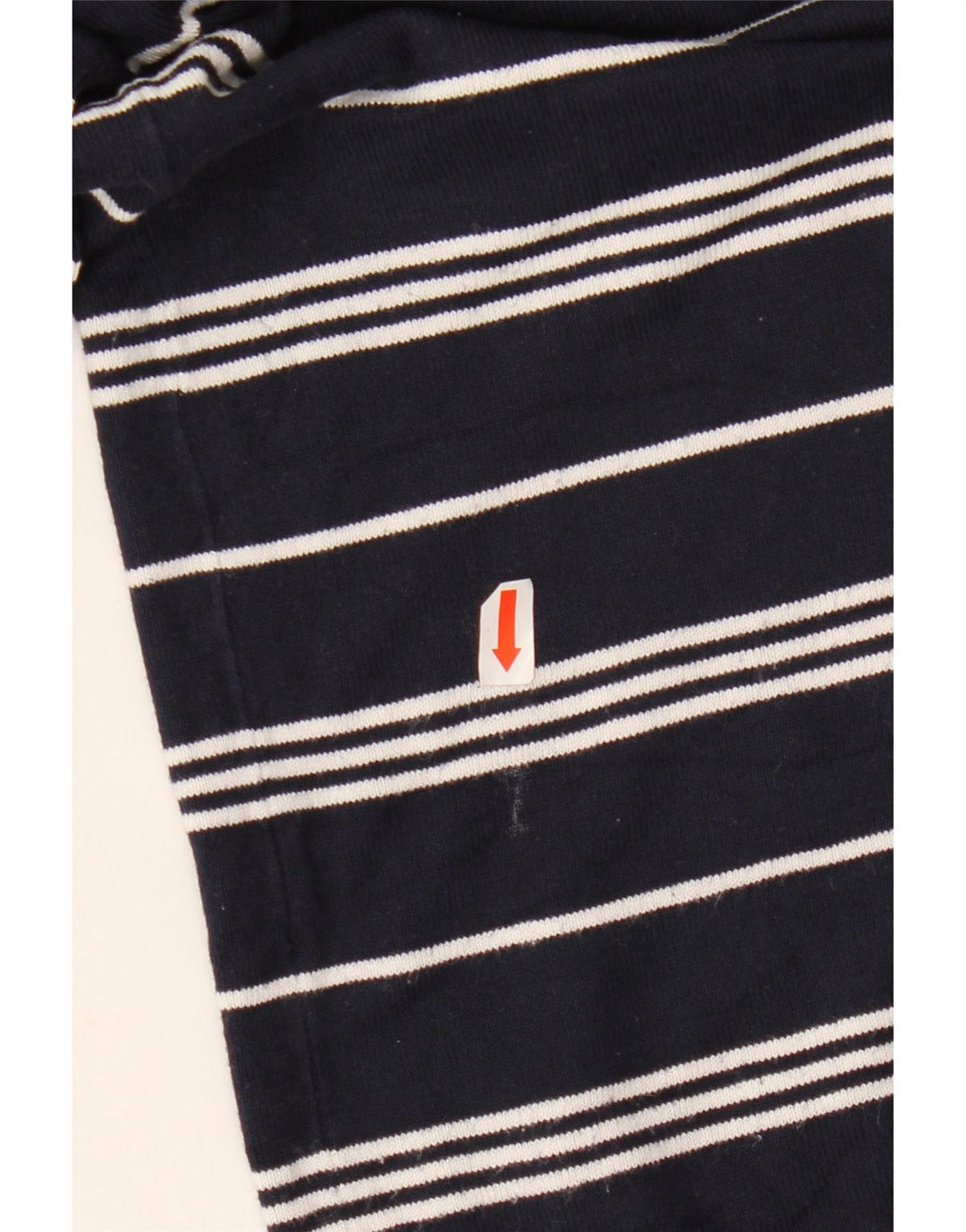 MARKS & SPENCER Dame Crop Sweater med rund hals, UK14 Medium Navy Blue