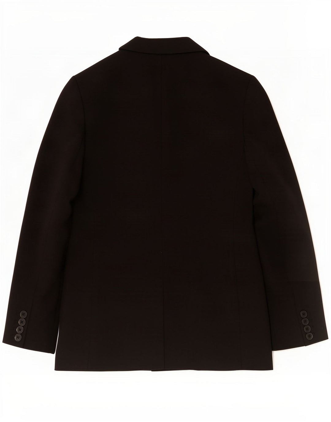 Gap Dame Dobbeltradet Oversized Blazer Jacket UK 6 XS Sort Polyester