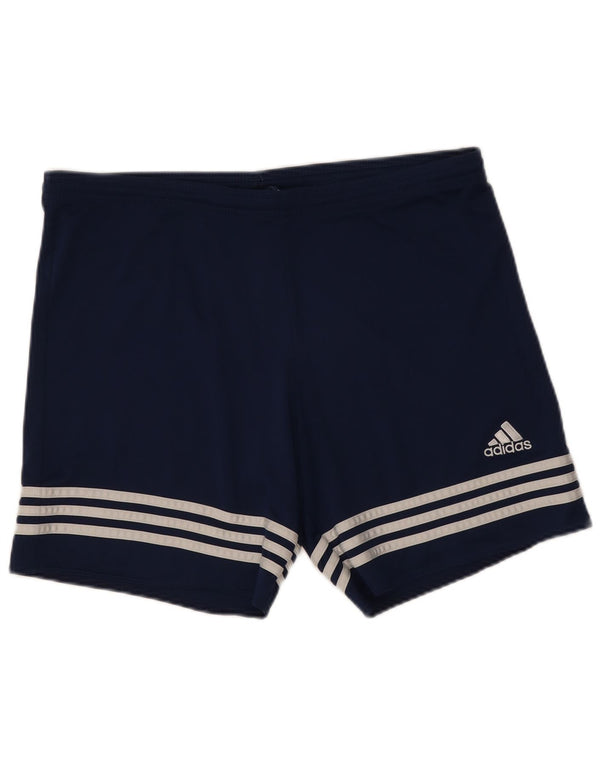 Adidas Herre Climalite Sportshorts Medium Navy Blue Polyester