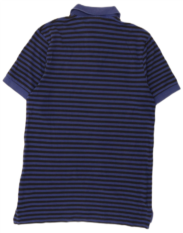 Nike Herre Inter Milan Polo Shirt Medium Navyblå Stribet bomuld