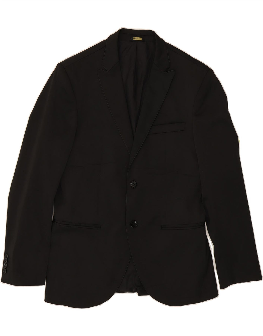 HAVANA & CO Herre 2-knaps blazerjakke IT 48 Medium Sort Polyester
